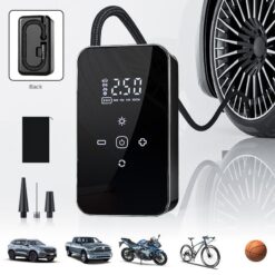 Gonfleur de pneu rechargeable électrique